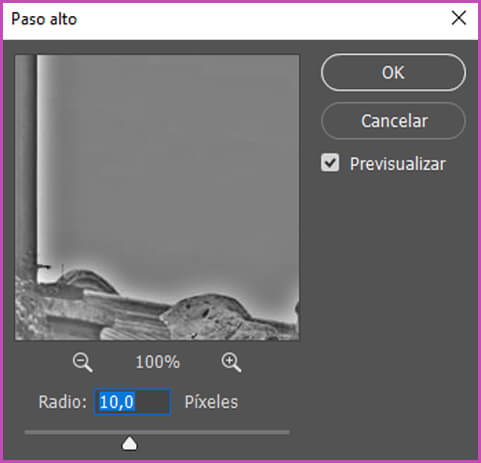 parametros de paso alto