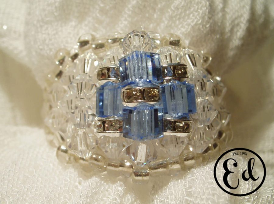 Sortija SELLO (Crystal-Light Sapphire)